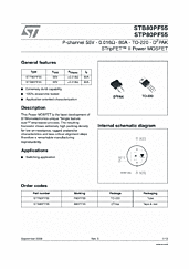 DataSheet STP80PF55 pdf